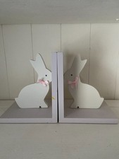 Rabbit book ends H6.5 x W5.5 x D4.5 Inches each