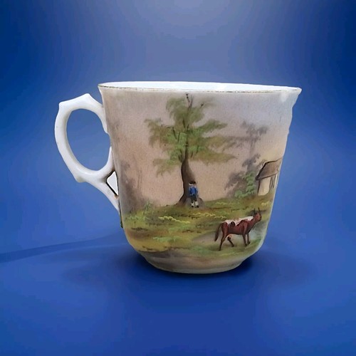 Antique miniature hand painted - antique,