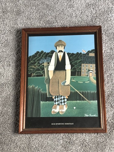 Framed peter heard signed - peter,