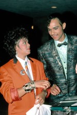 Janet Jackson and James De Barge March 1985 Old Photo