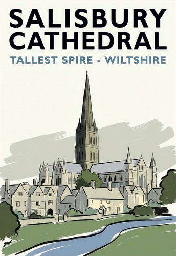 Travel poster salisbury - poster,