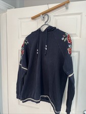 Joules Women's Flowered Hoodie Top Size 14