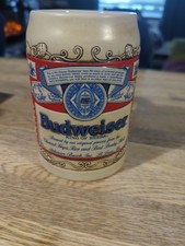 Vintage Budweiser Stein Mug 1989