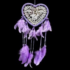 Purple Heart Dream Catcher