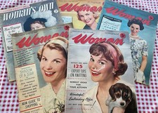 1950s Vintage WOMAN Magazines