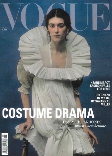 Vogue magazine daisy - vogue, magazine: