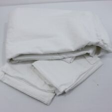 John Lewis Seersucker Duvet Cover Set White King