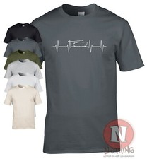 Tiger tank EKG t-shirt World War 2 tank legend Panzer 6 