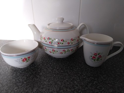 Cath kidston tea rose stripe - tea,