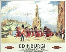 Scots Guards Edinburgh Poster