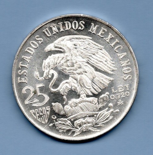1968 mexican pesos coin - 25,