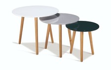Nest tables side end - end, set
