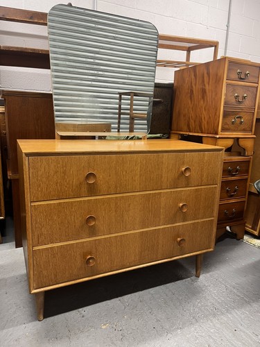 Vintage meredew oak chest - vintage,