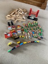 Wooden Train Set Bundle 100+