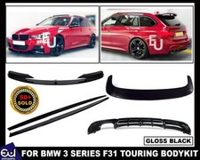FOR BMW 3 SERIES F31 TOURING BODY KIT FRONT LIP SPLITTER REAR DIFFUSER BODYKIT