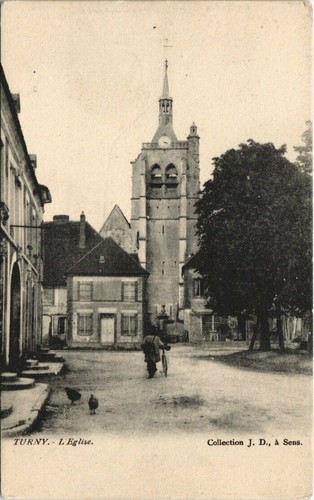 Old postcard turny the - turny,