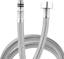 Pack of 2 Kitchen/Basin Monobloc Mixer Tap Connectors Flexible Pipes 400mm 