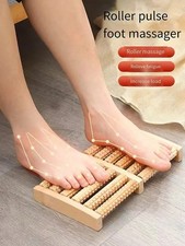 1PC Wooden Foot Massager with