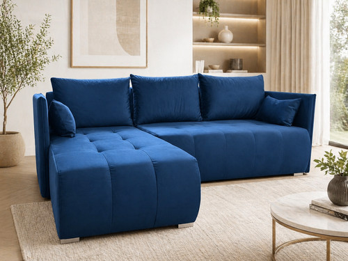 Corner sofa bed with storage - corner,