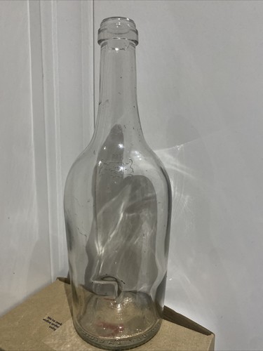 Thick heavy glass champagne - thick,