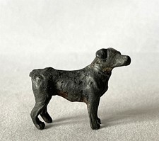 Vintage Painted Lead Britains Era Toy Dog #Z627