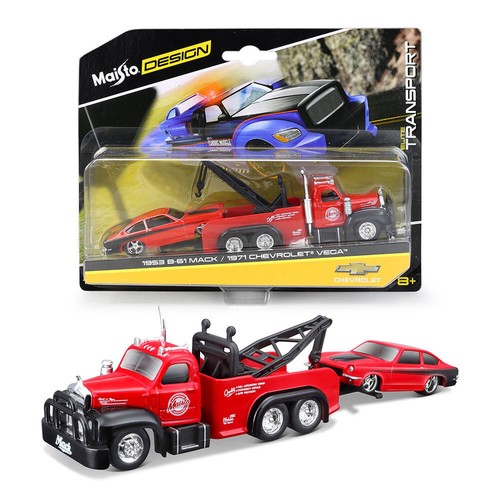 Tow truck trailer toy - tow,