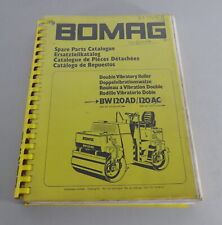 Parts Catalog Bomag Tandem