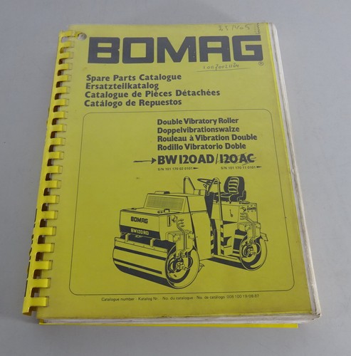Parts catalog bomag double - parts,