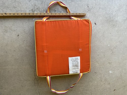 Vintage boat seat cushion - vintage,