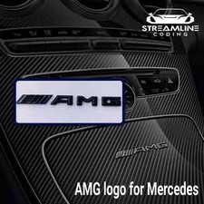 Black Interior Small AMG Badge