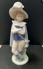 Nao “The Good Swordsman” Boy Musketeer With Feather In Hat 9” Tall 1987 circa