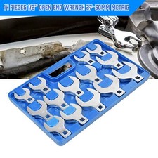 HEAVY DUTY 1/2" Jumbo Crows Foot Spanner Wrench Open End 27mm - 50mm Extra Large