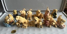 12 GOLDEN RETRIEVER ORNAMENTS