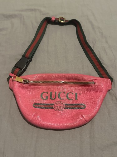 Gucci print waist pouch - gucci,