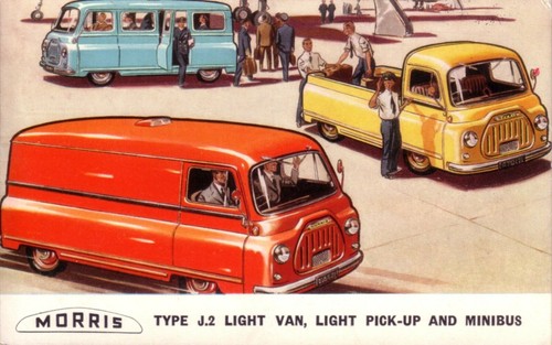 Morris light van - j2,