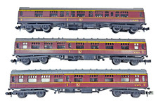 Rake of 3 Trix Western N Gauge