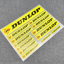 13Pcs Dunlop Tyres Decal Set