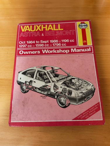 Vauxhall astra belmont haynes - vauxhall,