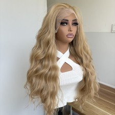Honey blonde Lace Front Wigs