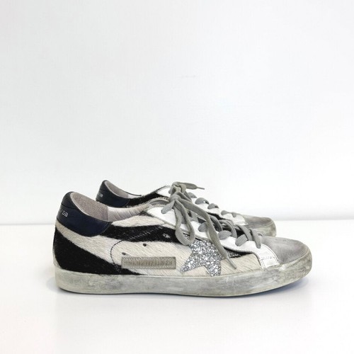 Golden goose superstar - goose, zebra
