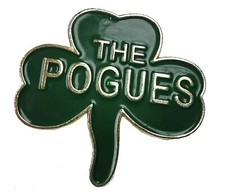 The POGUES BADGE Enamel Green