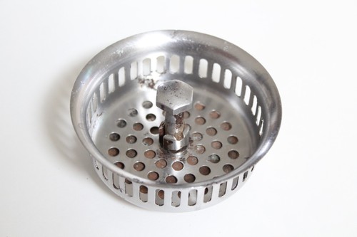 Antique sink drain strainer - sink,