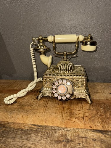 Baroque monarch rotary phone - monarch,
