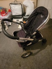 iCandy Peach Black Double Twin Pushchair bundle. Including Maxi-Cosi car