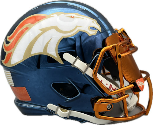 Denver broncos chrome blue - denver,