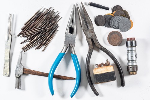 Watchmaker bench tools hammer - watchmaker,