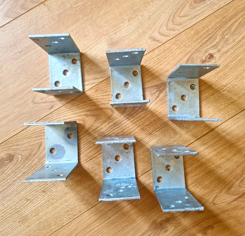 Galvanised steel shaped - u,