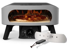 13" Gas Pizza Oven with Mussels, 30mbar, Stainless Steel | Cordierite Stone...