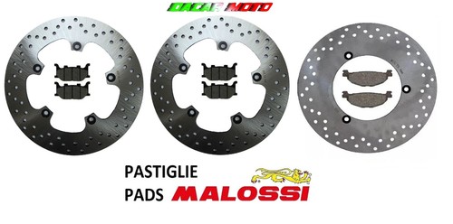 Front and rear disc - rear, yamaha