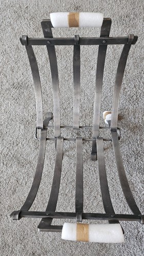 Heavy duty wrought iron curved - heavy,